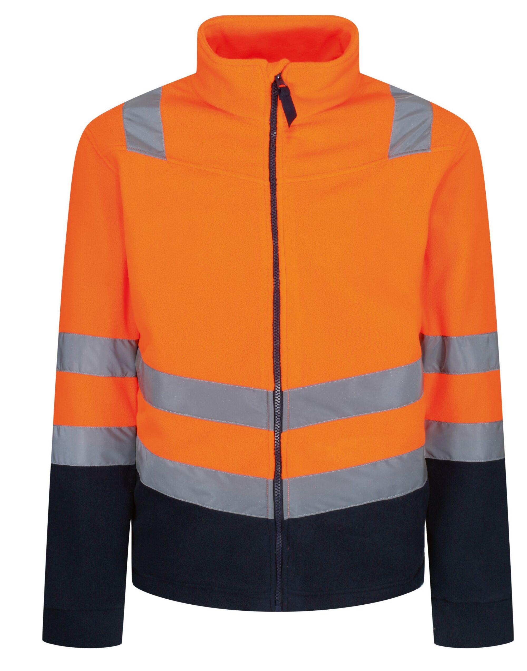 Regatta High Visibility Hi Vis Orange/Navy Pro Hi Vis 250 Fleece