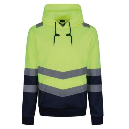 Regatta High Visibility TRF663 Regatta High Visibility Pro Hi Vis Overhead Hoody Hi-Vis Yellow