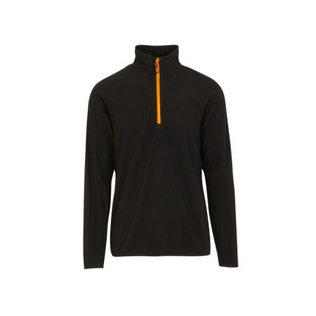 Regatta Professional TRF691 Regatta Professional Navigate Half Zip Fleece Black Orange Pop