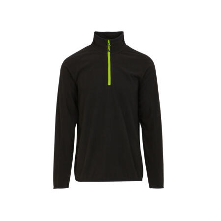 Regatta Professional TRF691 Regatta Professional Navigate Half Zip Fleece Black/Lime