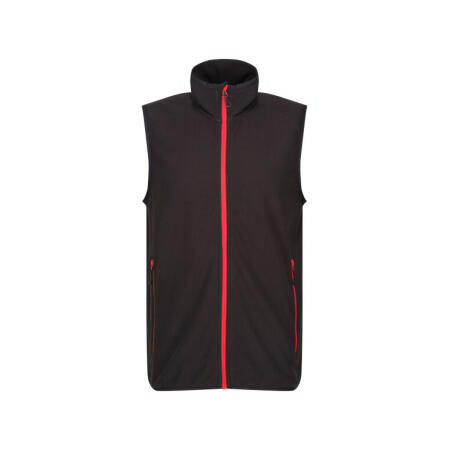 Regatta Professional TRF695 Regatta Professional Navigate Fleece Bodywarmer Black/Classic Red
