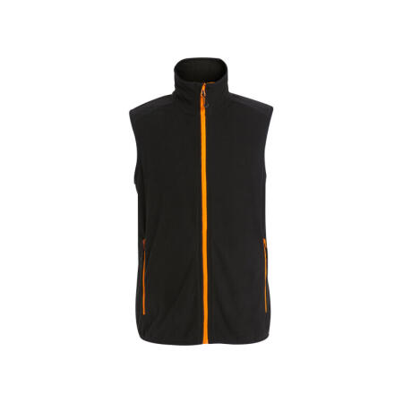 Regatta Professional TRF695 Regatta Professional Navigate Fleece Bodywarmer Black Orange Pop