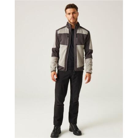 Regatta Professional TRF720 REGATTA PROFESSIONAL E-Volve Knit Stretch Midlayer Mineral Grey/Ash