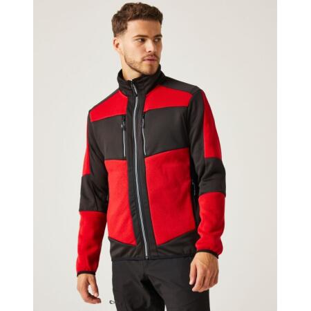 Regatta Professional TRF720 REGATTA PROFESSIONAL E-Volve Knit Stretch Midlayer Classic Red/Black