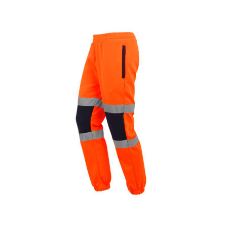 Regatta High Visibility TRJ503 Regatta High Visibility Pro Two Tone Joggers Hi Vis Orange/Navy