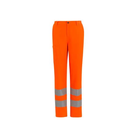 Regatta High Visibility TRJ629R REGATTA HIGH VISIBILITY Pro Contract Stretch Trousers Hi Vis Orange