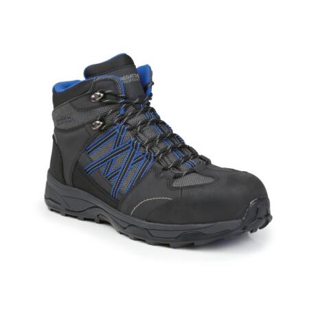 Regatta Safety Footwear TRK202 Regatta Safety Footwear Claystone S3 Safety Hiker Briar/ Oxford
