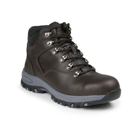 Regatta Safety Footwear TRK203 Regatta Safety Footwear Gritstone S3 Safety Hiker Boot Peat
