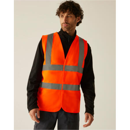 Regatta High Visibility TRS195 Regatta High Visibility Pro Vest Hi Vis Orange