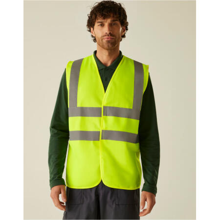 Regatta High Visibility TRS195 Regatta High Visibility Pro Vest Hi-Vis Yellow
