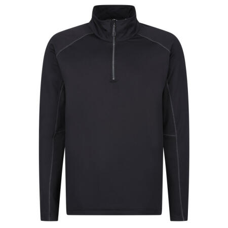 Regatta Professional TRS240 Regatta Professional Core Stretch Half Zip Midlayer Black