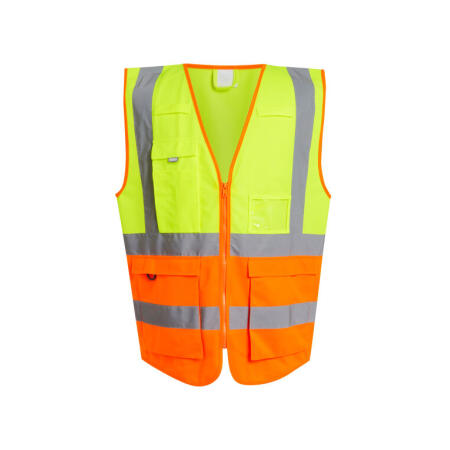 Regatta High Visibility TRS251 Regatta High Visibility Hi Vis Executive Vest Hi Vis Yellow/Orange