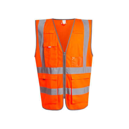 Regatta High Visibility TRS251 Regatta High Visibility Hi Vis Executive Vest Hi Vis Orange