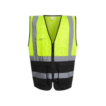 Regatta High Visibility TRS251 Regatta High Visibility Hi Vis Executive Vest Hi Vis Yellow/Black