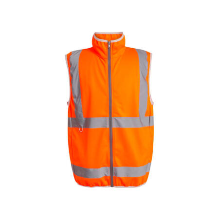 Regatta High Visibility TRS257 Regatta High Visibility Hi Vis Pro Full Zip Gilet Hi Vis Orange
