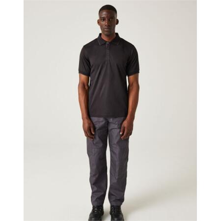 Regatta Professional TRS264 REGATTA PROFESSIONAL Navigate Short Sleeve Polo Black/Seal