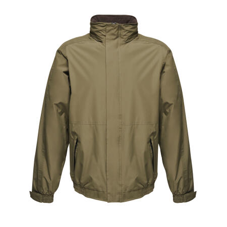 Regatta Professional Dark Khaki/Black Dover Men's Fleece Lined Bomber Jacket