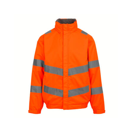 Regatta High Visibility TRW457 Regatta High Visibility Hi-Vis Pro Contract Dover Jacket  Hi Vis Orange