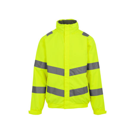 Regatta High Visibility TRW457 Regatta High Visibility Hi-Vis Pro Contract Dover Jacket  Hi-Vis Yellow