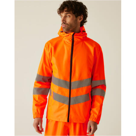 Regatta High Visibility TRW497 Regatta High Visibility Pro Packaway Jacket Orange