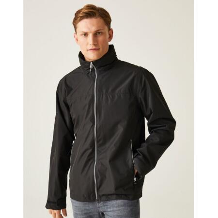 Regatta Professional TRW532 REGATTA PROFESSIONAL Ascender Waterproof Shell Jacket Black/Mineral Grey