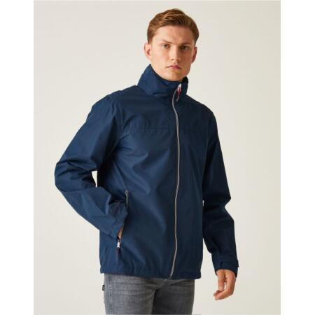 Regatta Professional TRW532 REGATTA PROFESSIONAL Ascender Waterproof Shell Jacket Navy/Classic Red