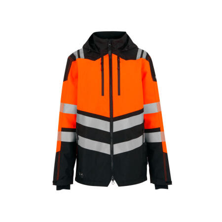 Regatta High Visibility TRW550 Regatta High Visibility Hi-Vis X-PRO WTP Shell Jacket Class 2 Black/Hi-Vis Orange