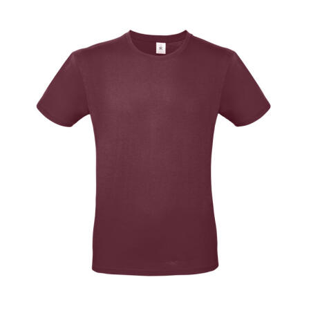 B&C TU01T B&C Men's #E150 Tee Burgundy