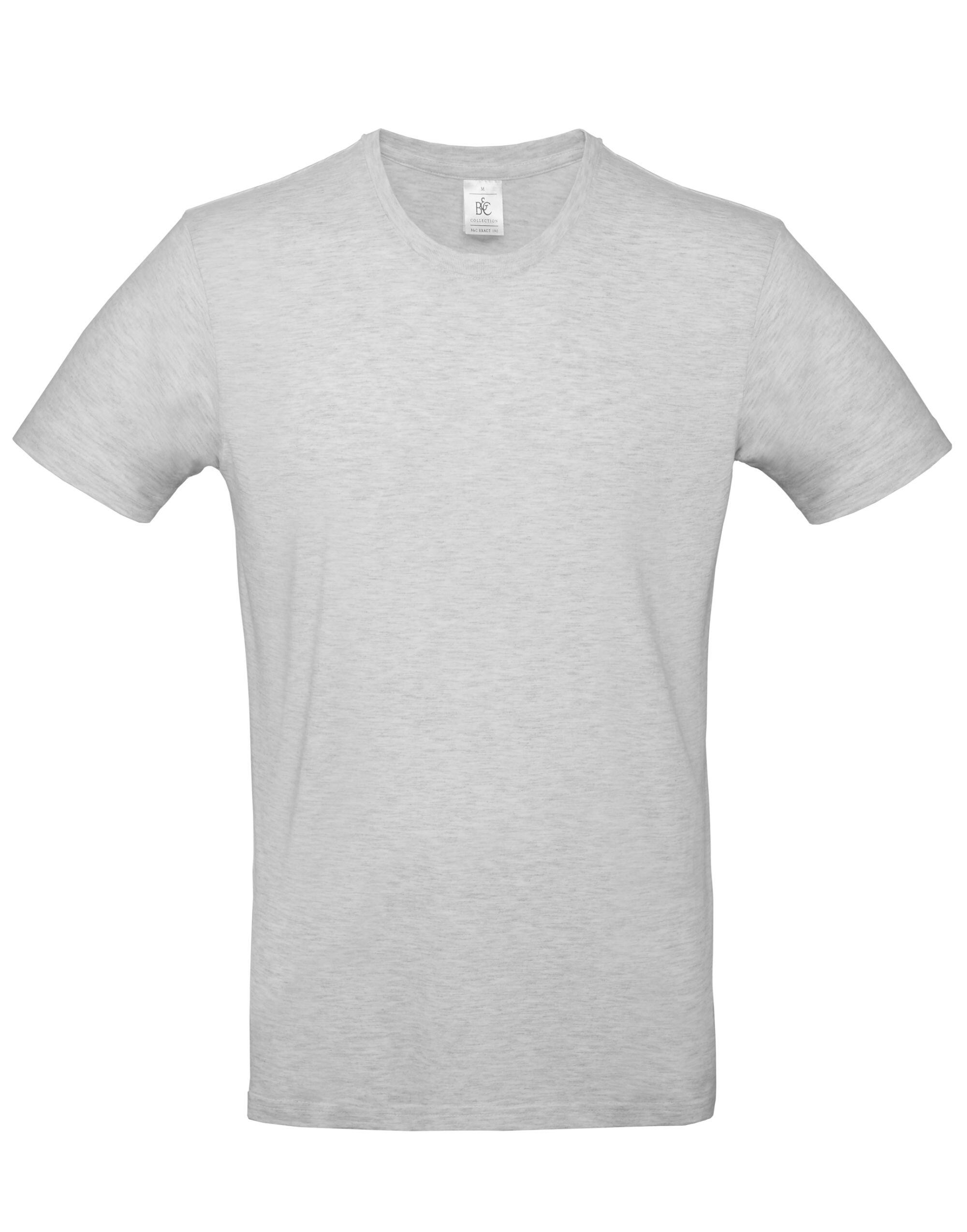 B&C TU03T Men's #E190 Tee Ash Grey