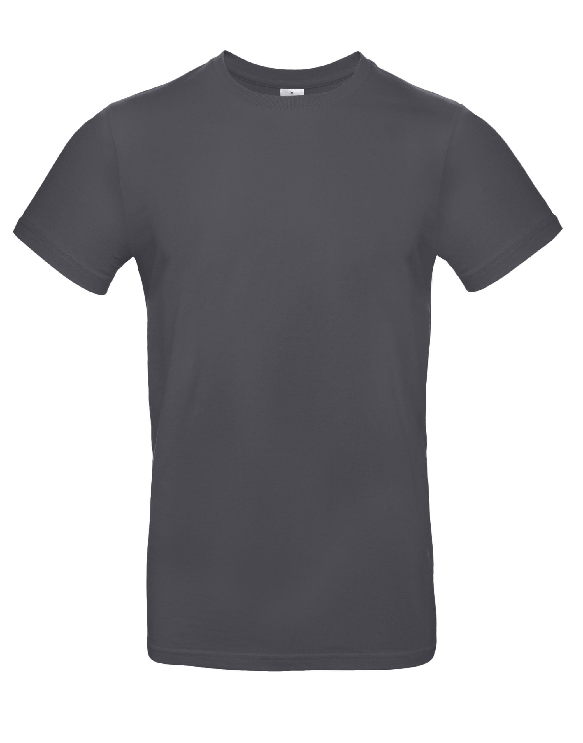 B&C Dark Grey Men's #E190 Tee