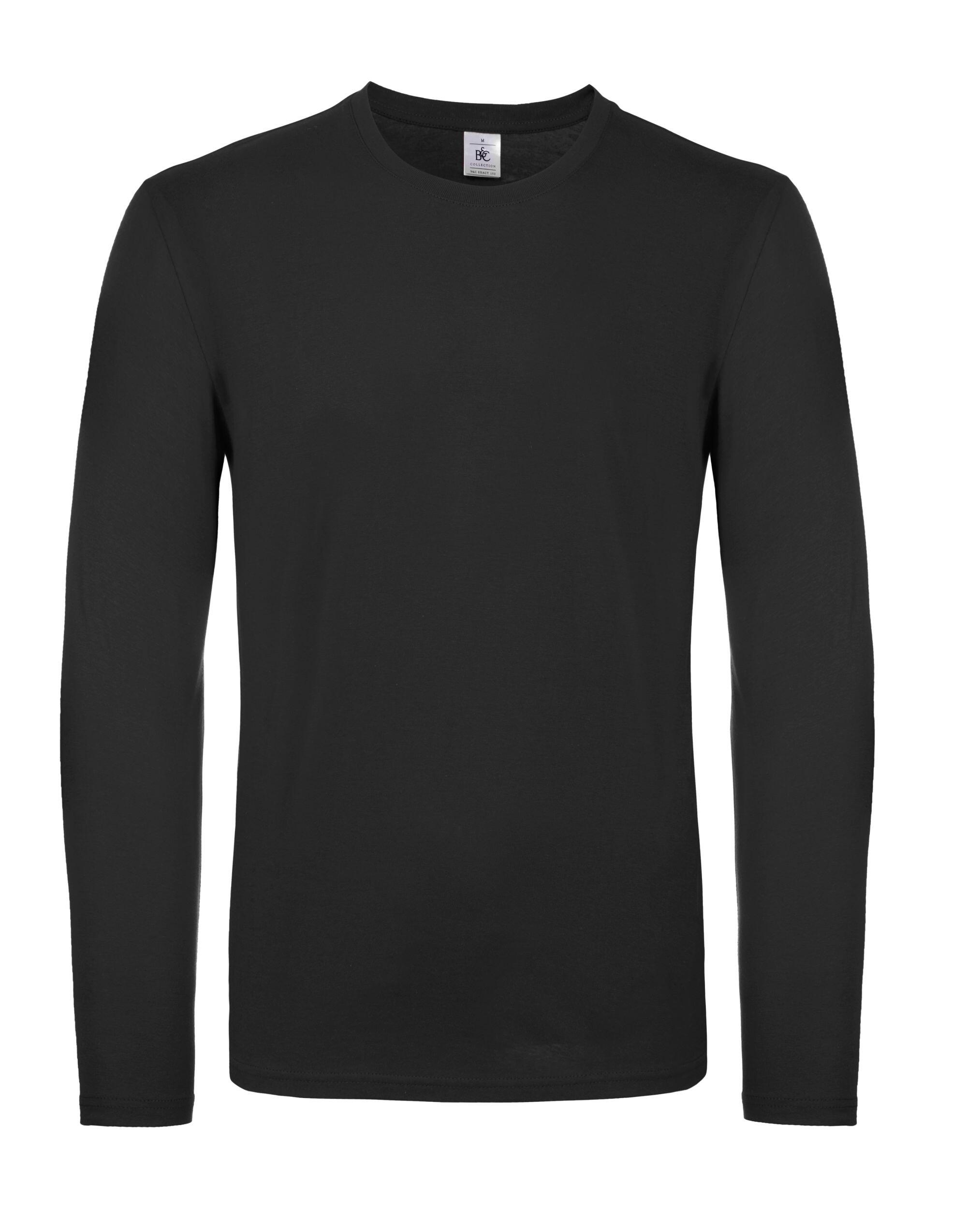 B&C Black Men's #E150 LSL