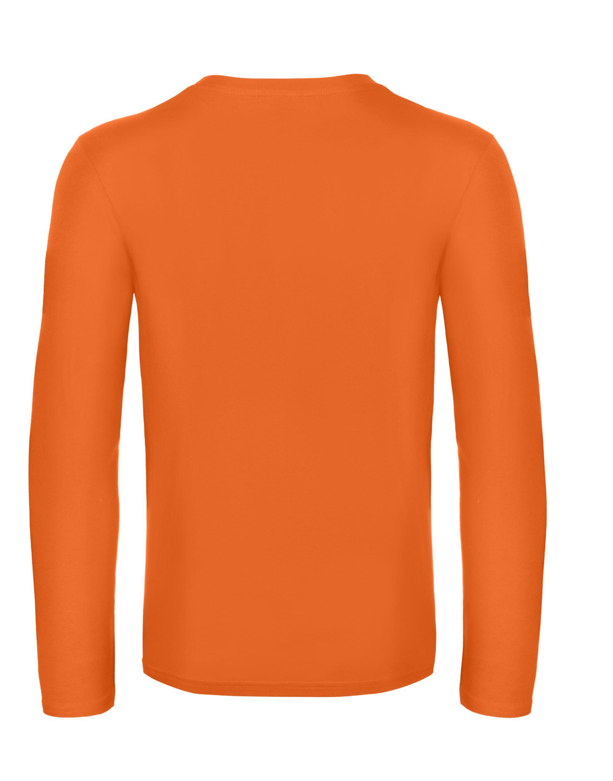 B&C TU07T Mens #E190 LSL Urban Orange