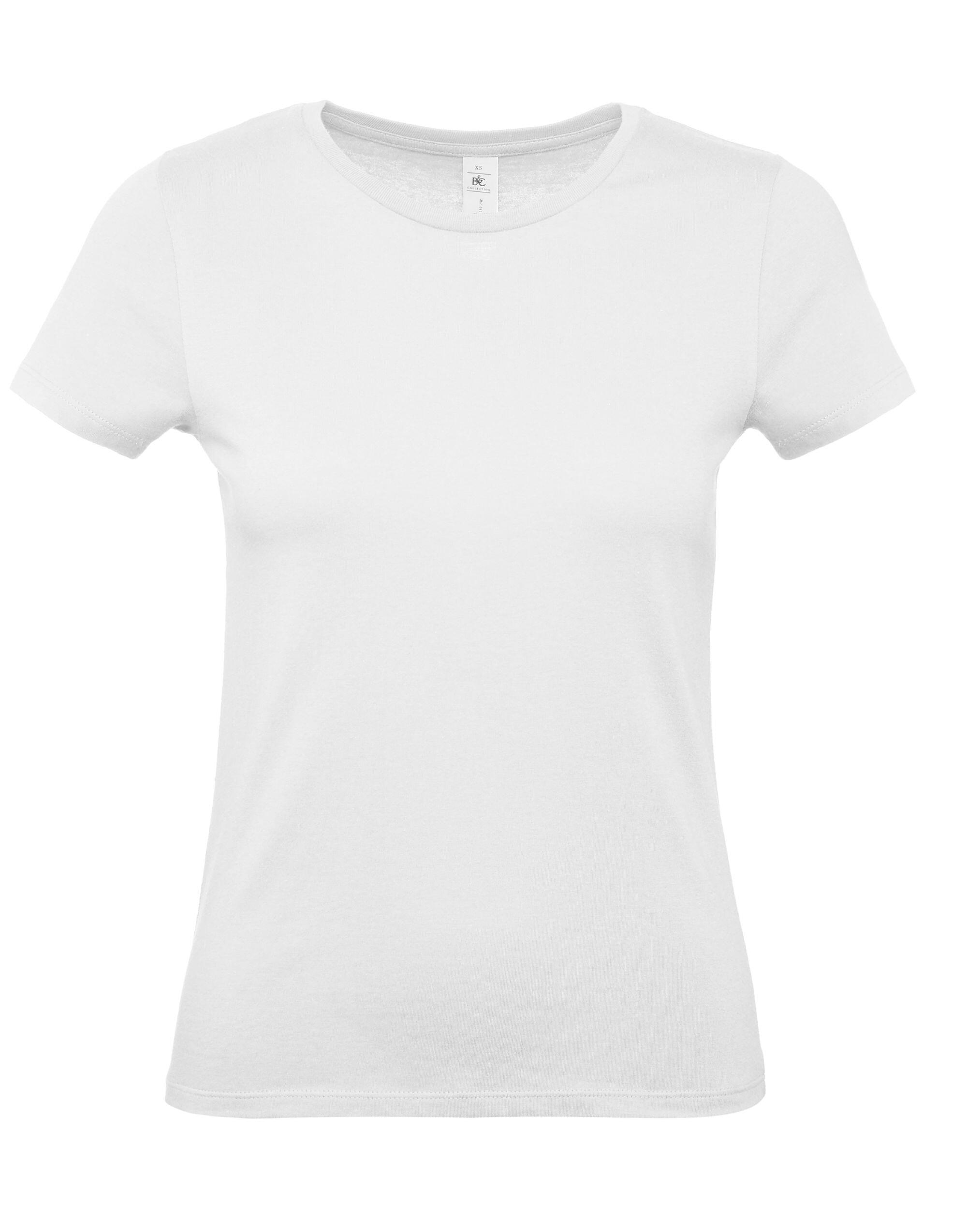 B&C TW02T Women's #E150 Tee White