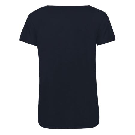 B&C TW056 B&C Women's Triblend Tee Navy