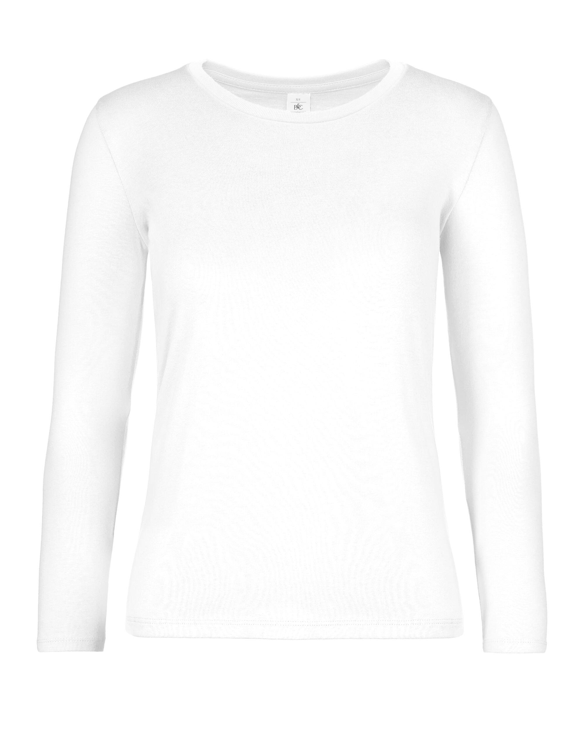 B&C TW08T Women's #E190 LSL White