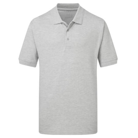 Ultimate Clothing Company UCC004 Ultimate Clothing Company Heavyweight Polo Heather Grey