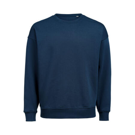 Untagged Movement UM3430020 Untagged Movement Crewneck Loose Fit Navy