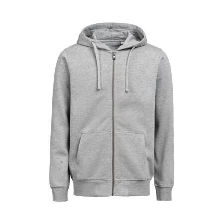 Untagged Movement UM3450010 Untagged Movement Full Zip Hoodie Regular Fit Grey Melange