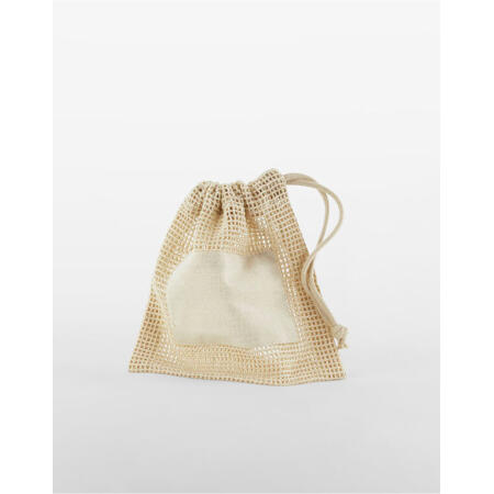 Westford Mill W155 Westford Mill Organic Cotton Mesh Sacks Natural