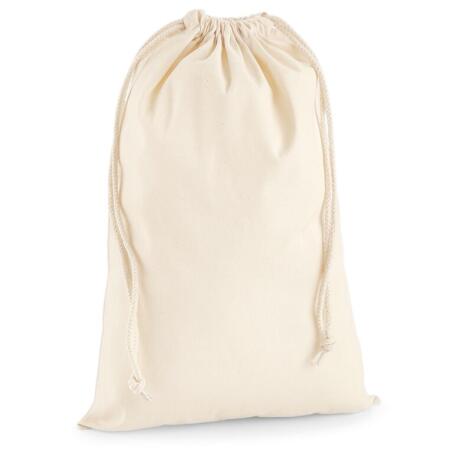 Westford Mill W216 Westford Mill Premium Cotton Stuff Bag Natural