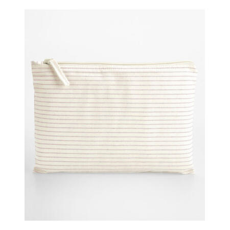 Westford Mill W253 Westford Mill Striped Org Acc Pouch Red Stripe