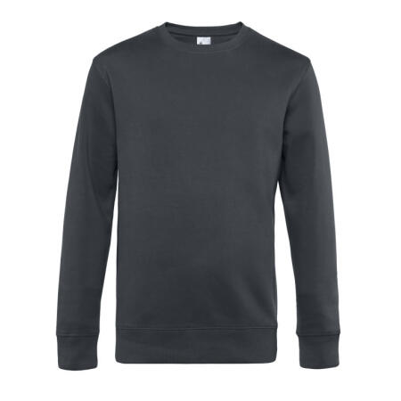 B&C WU01K B&C KING Crew Neck_° Asphalt