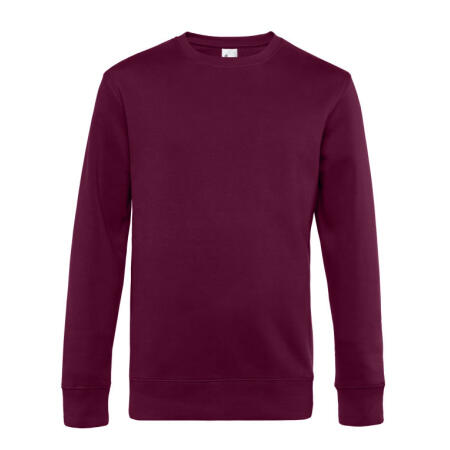B&C WU01K B&C KING Crew Neck_° Dark Cherry