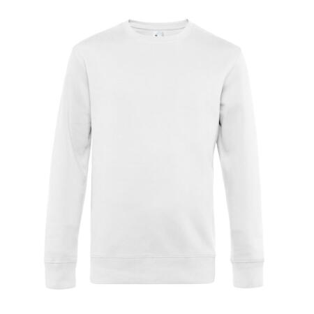 B&C WU01K B&C KING Crew Neck_° White