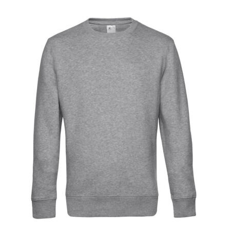 B&C WU01K B&C KING Crew Neck_° Heather Grey