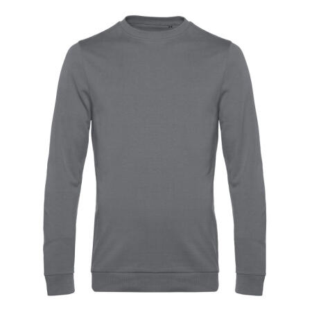 B&C WU01W B&C Men's #Set In Sweatshirt Elephant Grey