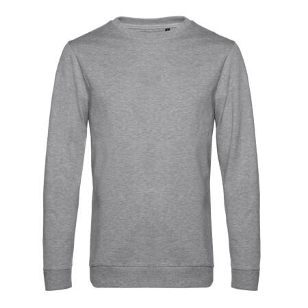 B&C WU01W B&C Men's #Set In Sweatshirt Heather Grey