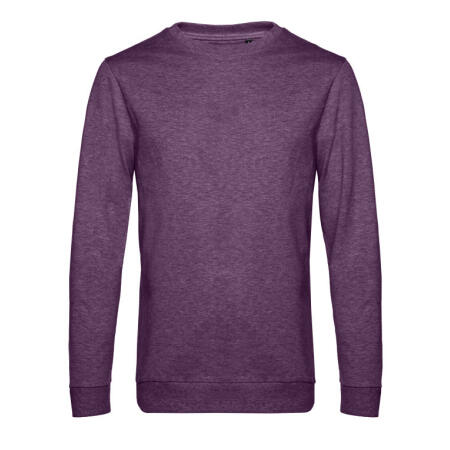 B&C WU01W B&C Men's #Set In Sweatshirt Heather Purple