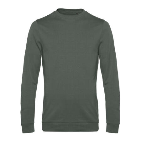 B&C WU01W B&C Men's #Set In Sweatshirt Mellennial Khaki