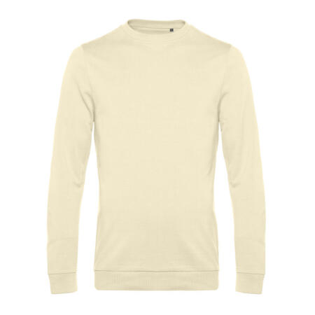 B&C WU01W B&C Men's #Set In Sweatshirt Pale Yellow